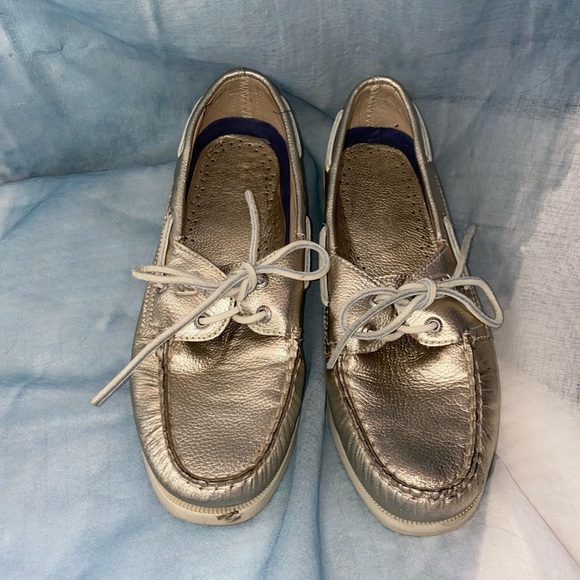 Perry Topsiders Metallic Loafers 🌵 8.5 - Picture 2 of 9